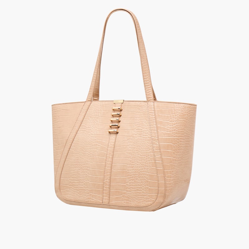 Adore Animal Textured Tote Bag for Women - Image 2